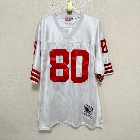 Vintage 1996 Jerry Rice San Francisco 49ers Mitchell & Ness NFL Throwback Jersey - Picture 4 of 13